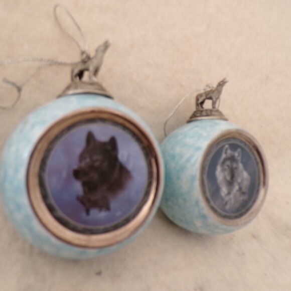 BARGAIN Bradford limited edition Black Knight and Silver Scout Ornaments - Picture 2 of 3